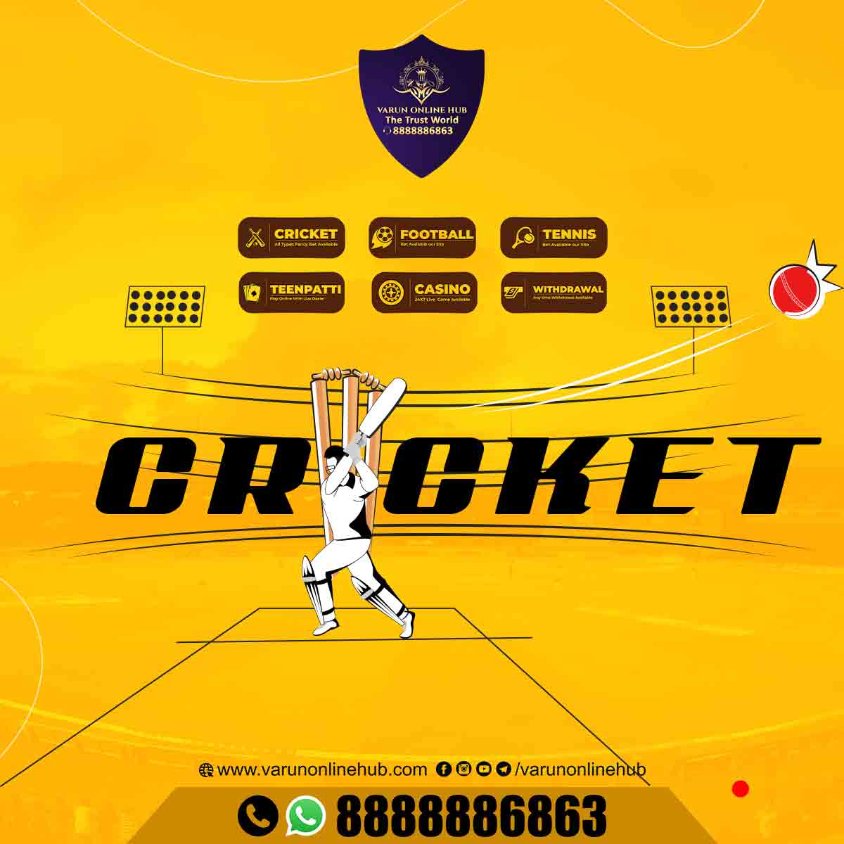 Exchange Cricket ID | Exchange ID Cricket | Varun Online Hub